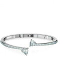 【送料無料】ジュエリー・アクセサリー ブラッチャーレスワロフスキードナレガメタリカアルジェントクリスタッロbracciale swarovski donna 5535354 lega metallica argento cristallo