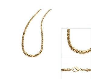 【送料無料】ジュエリー・アクセサリー ニューコリアーチェインメッキメイルパルミエヌフビジュアウティエヨリジュー collier chaine plaque or 45cm maille palmier neuf bijouteriejolybijoux