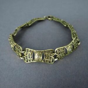 ジュエリー・アクセサリー シルバーゴールドフィリグランテクニックメンバーブレスレットantique femmes membres bracelet en filigrantechnik de or argent