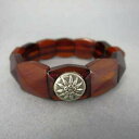 【送料無料】ジュエリー・アクセサリー エーデルワイバテヴィンテージアンバーブレスレットvintage ambre bracelet avec edelweisblute(4)