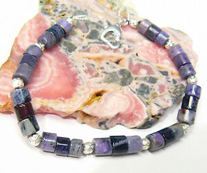 ̵ۥ奨꡼꡼ 쥢ʥХåȥեꥫ饤ȥС󥰥֥쥹årare naturel non traite violet africain sugilite 925 argent sterling bracelet