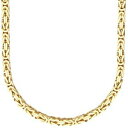 【送料無料】ジュエリー・アクセサリー スターリングシルバーブリングビザンチンチェーンゴールドsterling 925 argent bling chaine byzantins 4x4mm gold(4)