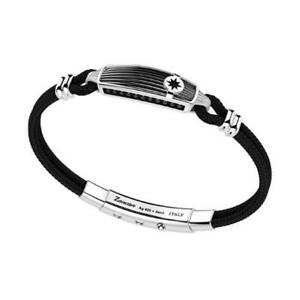 ジュエリー・アクセサリー ブラッチャレザンカンウオモアルジェントアルジェントスピネッロbracciale zancan uomo exb640l argento argento spinello