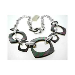 【送料無料】ジュエリー・アクセサリー コラーナチメントドナアルジェントアルジェントマドレペルラcollana chimento donna 82693854 argento argento madreperla