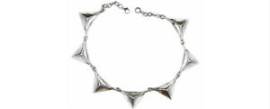 ジュエリー・アクセサリー トゥールホートカラーシルバーウルフブルターニュフランシルバーtoulhoat collier dents de loup argent massif neuf bretagne franch silver