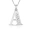 ̵ۥ奨꡼꡼ ͥå쥹ڥȥۥ磻lettre a initiale collier pendentif 14k or blanc