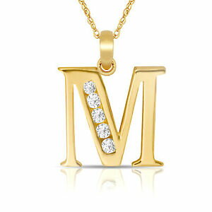 ̵ۥ奨꡼꡼ ͥå쥹ڥȥlettre m initiale collier pendentif 14k or jaune