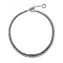 【送料無料】ジュエリー・アクセサリー シルバースターリングバリメインチェーンカラーargent sterling bali fabrique main chaine 7x9mm gradue collier an6274s406cm
