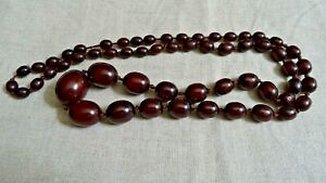 ̵ۥ奨꡼꡼ 顼ʥ꡼С١饤collana cherry amber bakelite