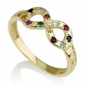 【送料無料】ジュエリー・アクセサリー ゴールドホーシェンリング14k gold infinite wisdom hoshen ring with genuine gem stones