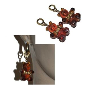 ̵ۥ奨꡼꡼ 󥰥åץ󥰥ǥ󥸥奨٥ڥȥ㡼agatha breloques pendants pour boucles doreilles clips anneaux ours dore bijou