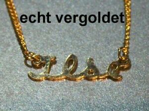 【送料無料】ジュエリー・アクセサリー ノーブルコリアーイルスチェーンメッキゴールドネームコリアーナインチェーンnoble collier ilse chaine vrai plaque or nom collier avec nom chaine neuf