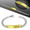 【送料無料】ジュエリー・アクセサリー ステンレススチールストラップステンレススチールロブスタークロークラスプbracelet en acier inoxydable avec fermoir a pince de homard en acier inoxydable