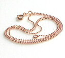 yzWG[EANZT[ [YbLS[hgp[`F[RA[XfN[femme 45cm rose plaque or petit perle chaine collier ras du cou gb