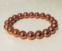 solid copper 10mm beaded healing stretch bracelet 6 10 made in the usaソリッドカッパービーズヒーリングストレッチブレスレットアメリカ※注意※NYからの配送になりますので2週間前後お時間をいただきます。人気の商品は在庫が無い場合がございます。ご了承くださいませ。サイズの種類の商品は購入時の備考欄にご希望のサイズをご記載ください。　携帯メールでの登録ですと楽天からのメールが届かない場合がございます。