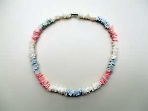 【送料無料】ジュエリー・アクセサリー ヴィンテージネックレスcollier ras du cou vintage coquillages