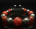 bracelet vivacite cornaline hematite 10mm carnelian gemstone braceletブレスレットビバシテコルナリンヘマタイトカーネリアンジェムストーンブレスレット※注意※NYからの配送になりますので2週間前後お時間をいただきます。人気の商品は在庫が無い場合がございます。ご了承くださいませ。サイズの種類の商品は購入時の備考欄にご希望のサイズをご記載ください。　携帯メールでの登録ですと楽天からのメールが届かない場合がございます。