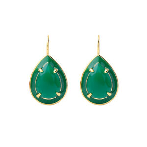 【送料無料】ジュエリー・アクセサリー ゴールデンイヤリングクリスタルドロップエメラルドグリーンboucles doreilles crochet dore goutte cristal email vert emeraude retro aa27