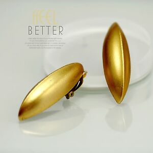 【送料無料】ジュエリー・アクセサリー イヤリングクリップオンチップゴールデンシンプルドロップメタ..