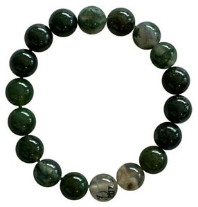 ̵ۥ奨꡼꡼ ȥե֥쥹åȥӡbracelet agate mousse a perles 10m...