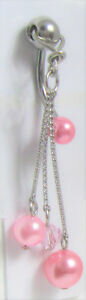 ̵ۥ奨꡼꡼ ԥ󥯥󥰥륯ȥꥹաɥСsurgical steel pink pearl dangl...