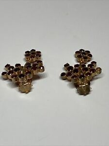 【送料無料】ジュエリー・アクセサリー オールドヴィンテージボルドーストラスイヤリングboucle d’oreille ancienne vintage bordeaux strass i 75 【送料無料】ジュエリー・アクセサリー オールドヴィンテージボルドーストラスイヤリングboucle d’oreille ancienne vintage bordeaux strass i 75