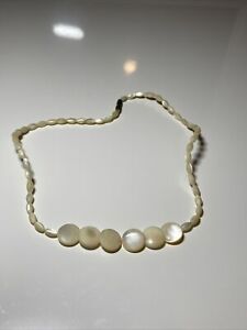 【送料無料】ジュエリー・アクセサリー オールドヴィンテージベージュネックレスcollier ancien vintage beige k 229