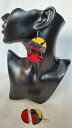 【送料無料】ジュエリー・アクセサリー ワックスエスケープイヤリングboucle doreille wax echappe jaune et rouge(4)