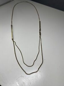 【送料無料】ジュエリー・アクセサリー オールドゴールデンヴィンテージソティールネックレスcollier ancien sautoir vintage dore i 181