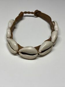 ジュエリー・アクセサリー ヴィンテージブレスレットオールドシェルベージュブラウンbracelet vintage ancien coquillage beige marron j 67