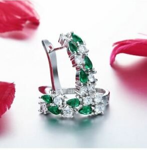 【送料無料】ジュエリー・アクセサリー オレッキーニスターリングスメラルディジルコーニコン??オマグorecchini sterling 925 smeraldi zirconi conf ?? omag