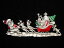 【送料無料】ジュエリー・アクセサリー ジョネットジュエリーシルバーピューターサンタルドルフピンjj jonette jewelry silver pewter santa amp; rudolph pulling sled of toys pin