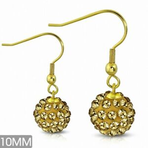 【送料無料】ジュエリー・アクセサリー シルバーカラーステンレススチールロングイヤリング10mm ?boucles doreilles a crochet long en acier inoxydable couleur argent ave
