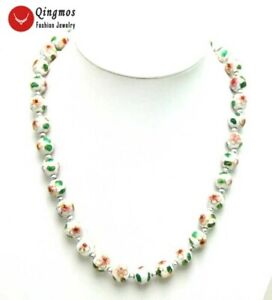 【送料無料】ジュエリー・アクセサリー ネックレスミリメートルラウンドホワイトクロワゾンビーズ