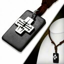【送料無料】ジュエリー・アクセサリー ネックレスcollier ajustable en cuir marron avec breloque geometrique et alliage fantaisie(4)