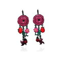 【送料無料】ジュエリー・アクセサリー ジュエリーイヤリングコケリコットビートルワインリーロリロタlol bijoux boucles d oreilles coquelicot coccinelle lie de vin lolilota(4)