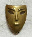 【送料無料】ジュエリー・アクセサリー ジュエルオールドブローチマスクマスクbijou ancien broche masque mask cuivre laiton brass copper d2