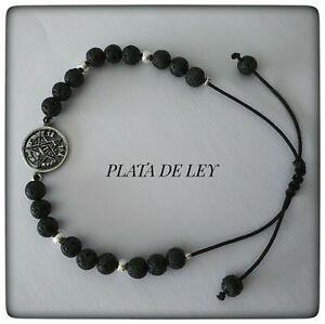 hokushinの【送料無料】ジュエリー・アクセサリー パルセラテトラグラマトンプラタシルバーペンタグラムウィカインブラザレットpulsera tetragrammaton plata silver pentagram 1,5cm wiccan pendant brazalet｜アングル3