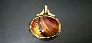 【送料無料】ジュエリー・アクセサリー カボションエメペンダントヴィンテージゴールドメタルgrand pendentif ancien cabochon emaux signe metal dore vintage xxeme 【送料無料】ジュエリー・アクセサリー カボションエメペンダントヴィンテージゴールドメタルgrand pendentif ancien cabochon emaux signe metal dore vintage xxeme