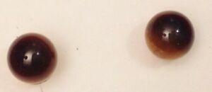 【送料無料】ジュエリー・アクセサリー イヤリングネイルゴールドカラーパールタイガーアイboucles doreilles clous couleur or deco perle ?il de tigre 641 1