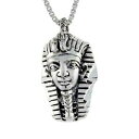 【送料無料】ジュエリー・アクセサリー シルバースターリングエジプトトゥットペンダントマスクブレロックイタリアargent sterling egyptien king tut masque pendentif breloque,18 italien