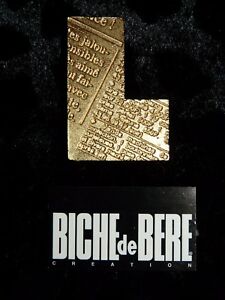 【送料無料】ジュエリー・アクセサリー ベレベレゴールドブローチブロチbiche de bere broche doree original jewel brooch bro16