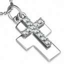 【送料無料】ジュエリー・アクセサリー チェーンチャームファンシーアロイネックレスcollier en alliage fantaisie avec chaines et breloques en forme de croix(4)