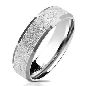 ジュエリー・アクセサリー シルバーステンレススチールリングシルバーステンレススチールサイズbague acier inox sable argent taille 5 67 89 101112 13