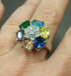 【送料無料】ジュエリー・アクセサリー アネロダカクテルフィオーレクリスタリポリクロミラインストーン