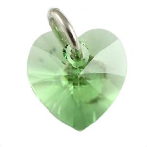 【送料無料】ジュエリー・アクセサリー グリーンペリドットクリスタルブレロックハートスワロフスキーvert peridot cristal breloque c?ur avec swarovski elements(4)