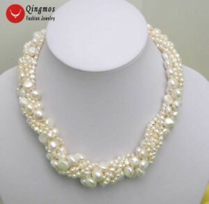 【送料無料】ジュエリー・アクセサリー バロックナチュラルホワイトパールネックレスコンビナティオセット