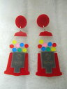 【送料無料】ジュエリー・アクセサリー イヤリングディスペンサーキャンディバブルガムオリジナルレトロピンナップboucles doreilles distributeurs bonbons bubble gums originales pinup retro
