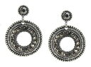 【送料無料】ジュエリー・アクセサリー イヤリングシルバーグレーストラスエラジョンテストロベリーグージョンナインシーズンboucles doreilles argent gris strass ella jonte paillettes goujon neuf saison 1