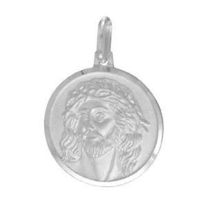 ジュエリー・アクセサリー シルバースターリングイエスクラウンオブソーンズペンダントブレロックメイドインイタリアargent sterling jesus couronne de thorns pendentif breloque, fait en italie,